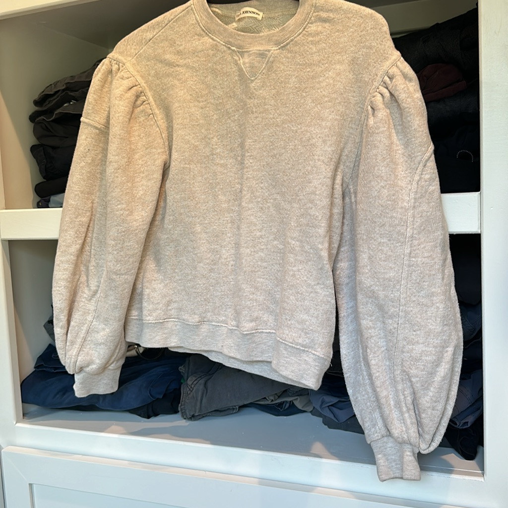 Ulla Johnson Balloon Sleeve Sweater Size Small